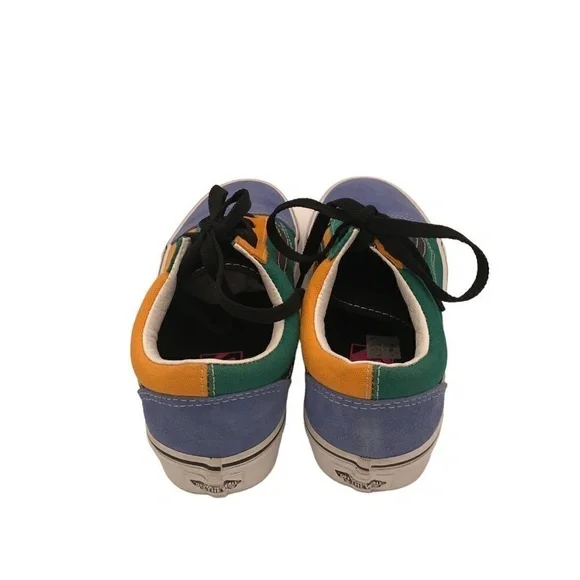 Vans Old Skool Mismatched Low Top Sneakers Women’s 7 Men’s 5.5 Skateboard Kicks - Picture 5 of 9
